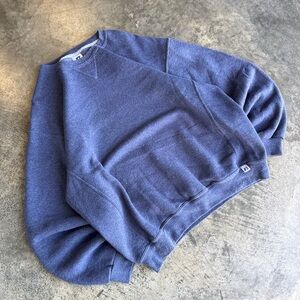 90s Russell Athletic Blue / Grey Crewneck